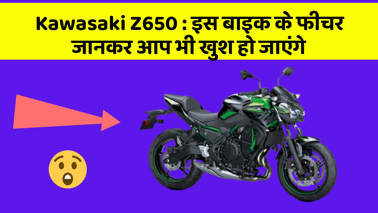 Kawasaki Z650: इस बाइक के फीचर जानकर आप भी खुश हो जाएंगे